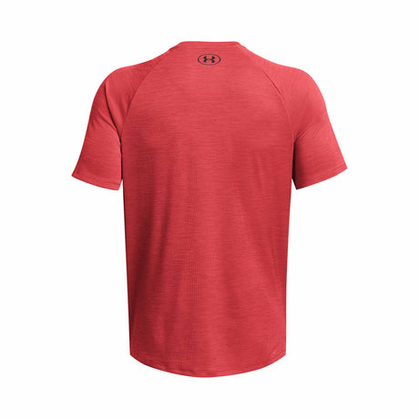Under Armour Tech T-shirt sport homme dos -Red Solstice / Black