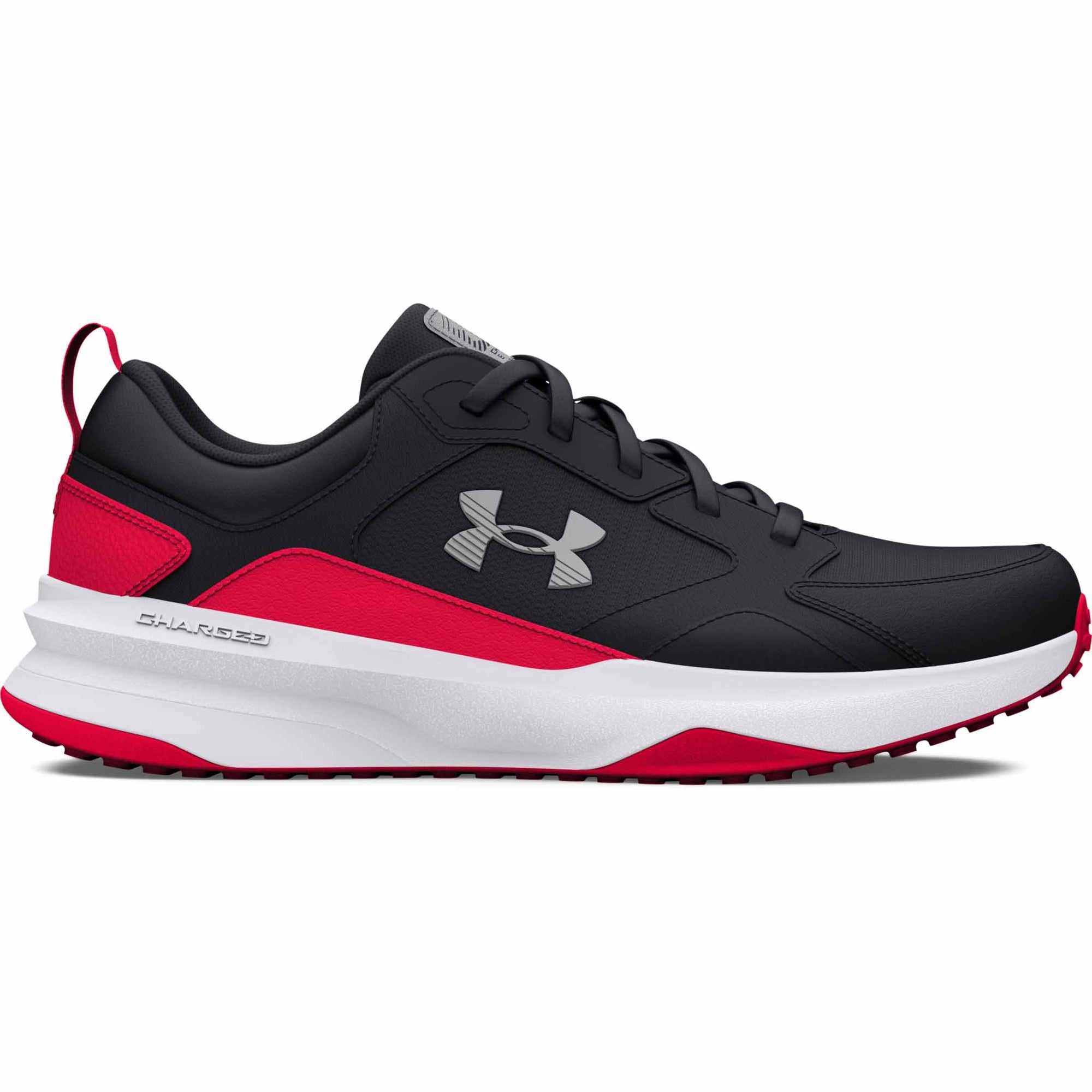 Under Armour Charged Edge chaussures d'entrainement sport homme - Black / Red