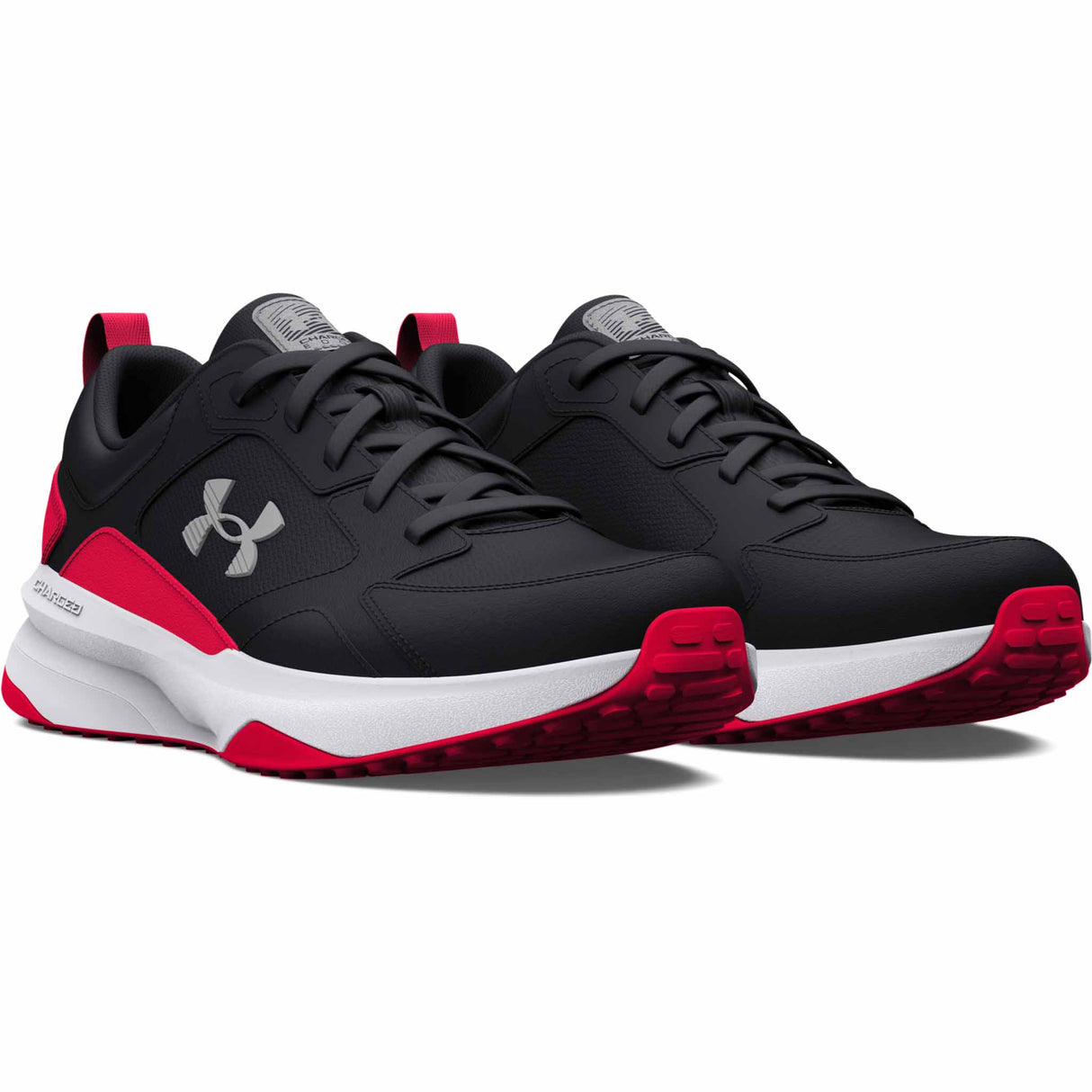 Under Armour Charged Edge chaussures d'entrainement sport homme - Black / Red