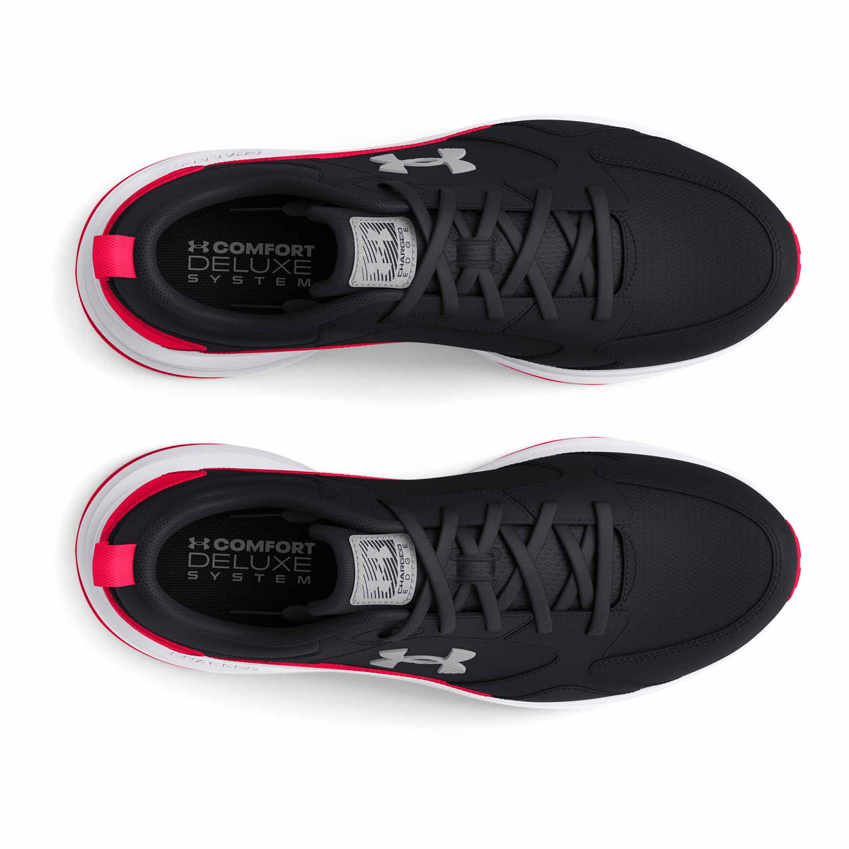 Under Armour Charged Edge chaussures d&#39;entrainement sport homme - Black / Red