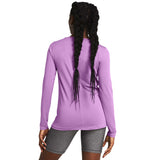 Under Armour HatGear haut manches longues femme dos live -  Provence Purple / Purple Ace