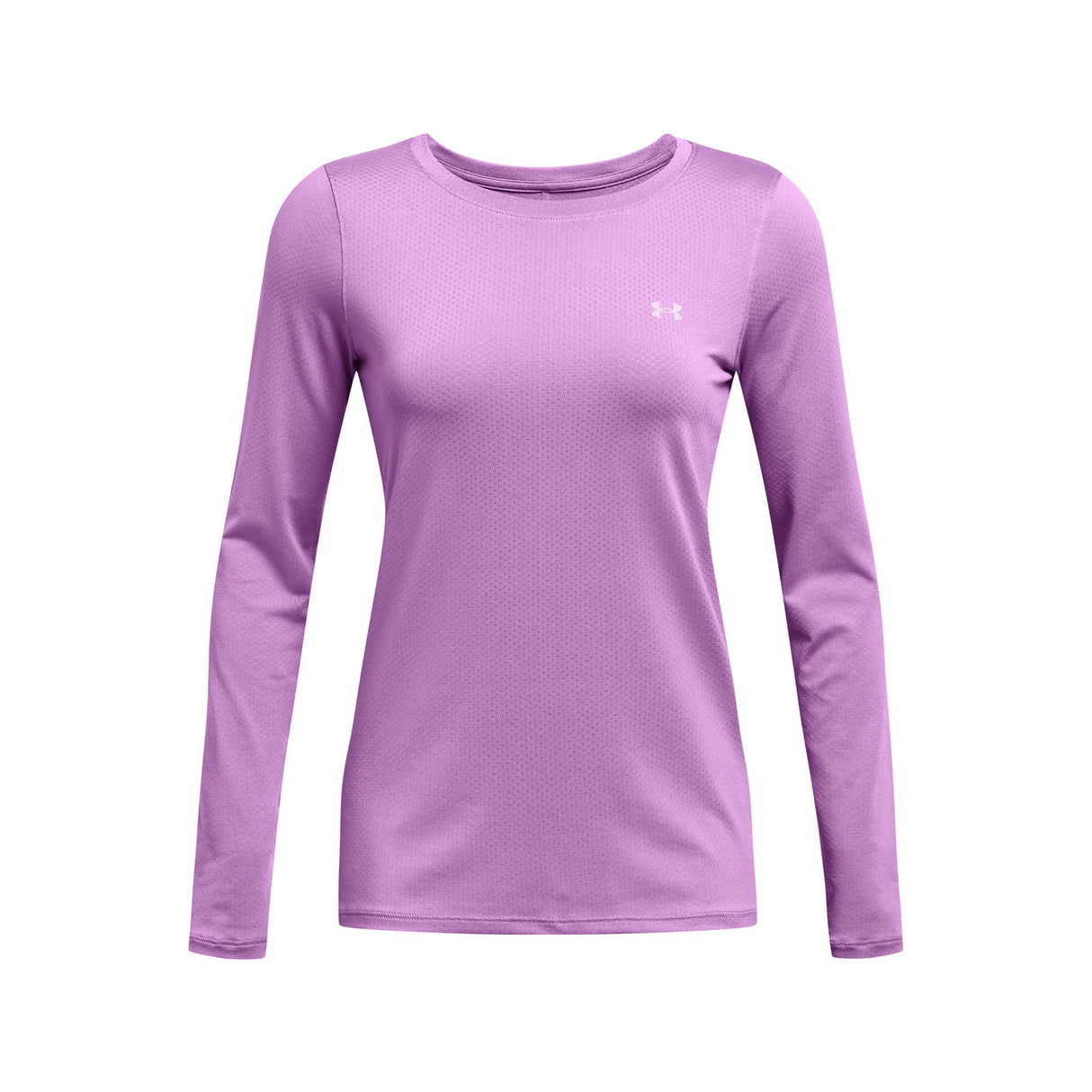 Under Armour HatGear haut manches longues femme-  Provence Purple / Purple Ace