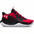 Under Armour Jet 23 chaussures de basketball pour adulte - Red / Black