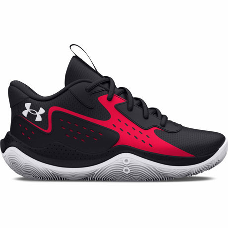 UA Jet 23 chaussures de basketball pour enfant - Black / Red