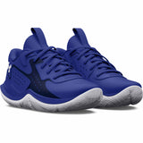 UA Jet 23 chaussures de basketball pour enfant - Blue / Midnight Navy