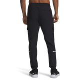 Under Armour Utility Tech Woven pantalon pour homme - Black / Castlerock / Venom Red