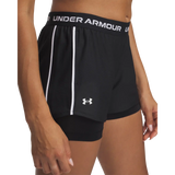 Under Armour Tech Play Up short 2-en-1 pour femme - Black / Black / White