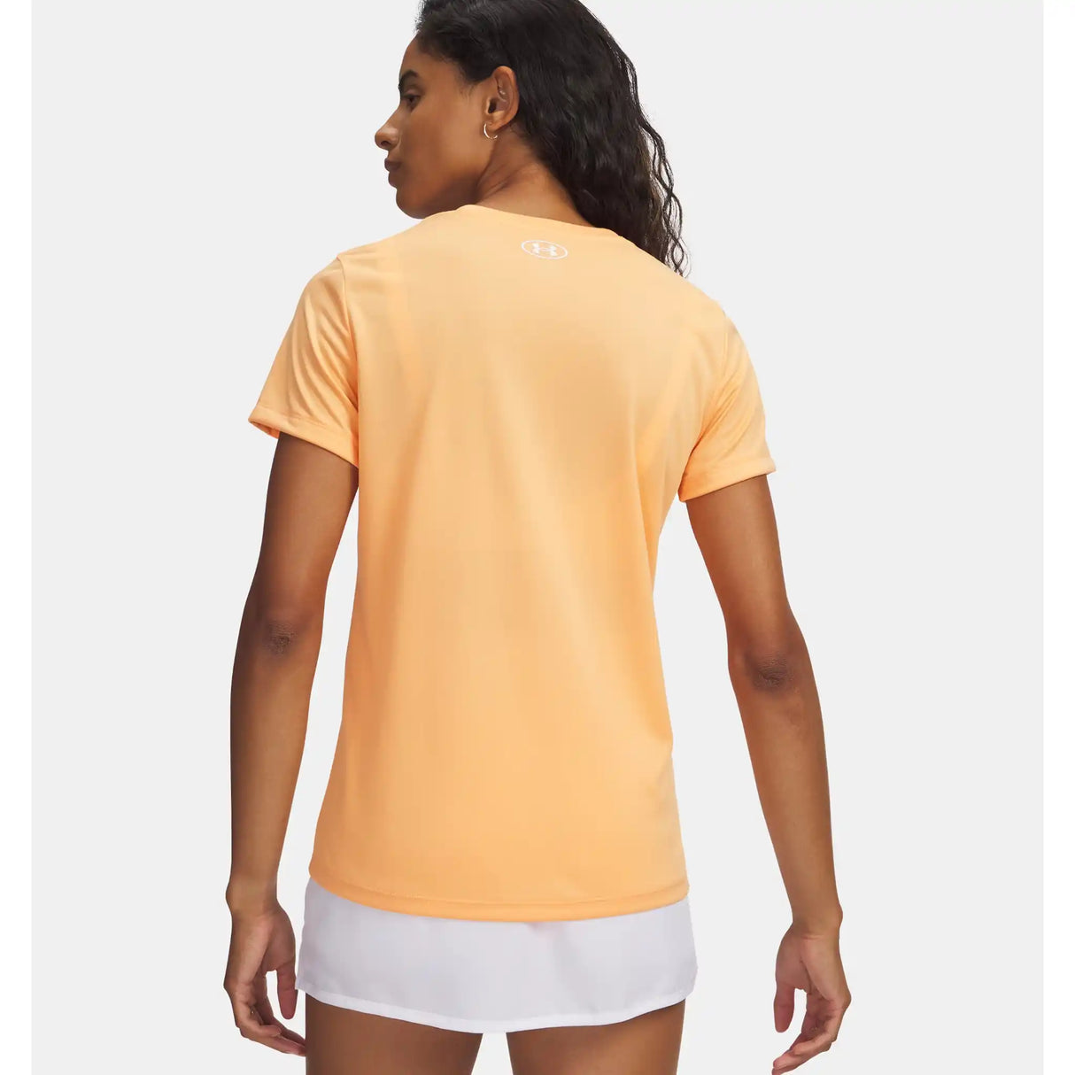 Under Armour Tech T-shirt à manches courtes pour femme - Orange Bloc / White