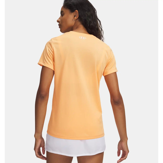 Under Armour Tech T-shirt à manches courtes pour femme - Orange Bloc / White