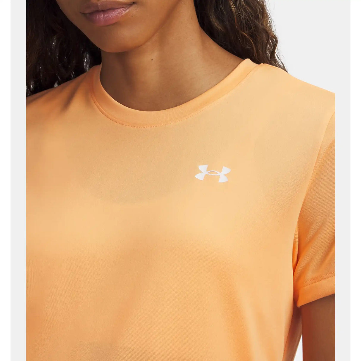 Under Armour Tech T-shirt à manches courtes pour femme - Orange Bloc / White