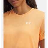 Under Armour Tech T-shirt à manches courtes pour femme - Orange Bloc / White