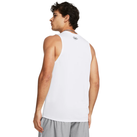 UA Tech camisole pour homme - Blanc / Noir