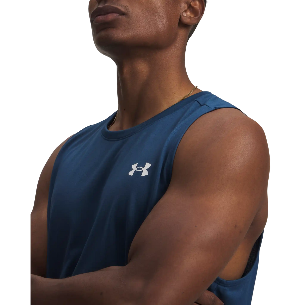 UA Tech camisole pour homme - Wham Blue / White