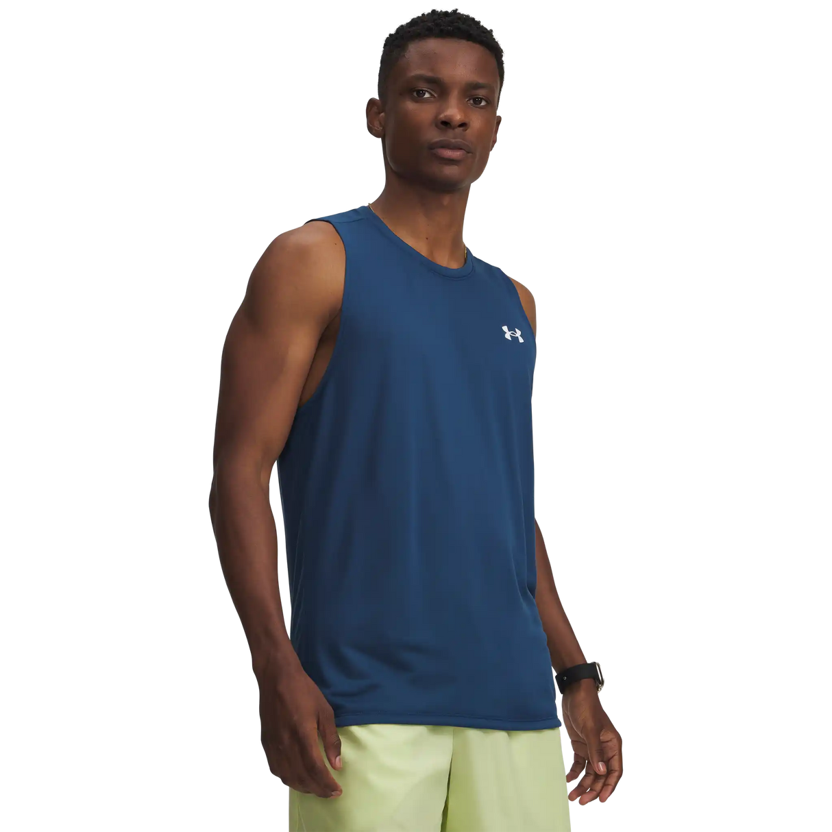 UA Tech camisole pour homme - Wham Blue / White