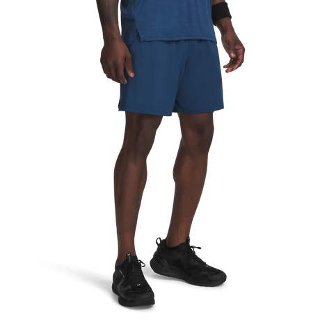 Under Armour Tech Vent short 7 pouces homme - Wham Blue / Varsity Blue / Black