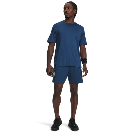 Under Armour Tech Vent short 7 pouces homme - Wham Blue / Varsity Blue / Black