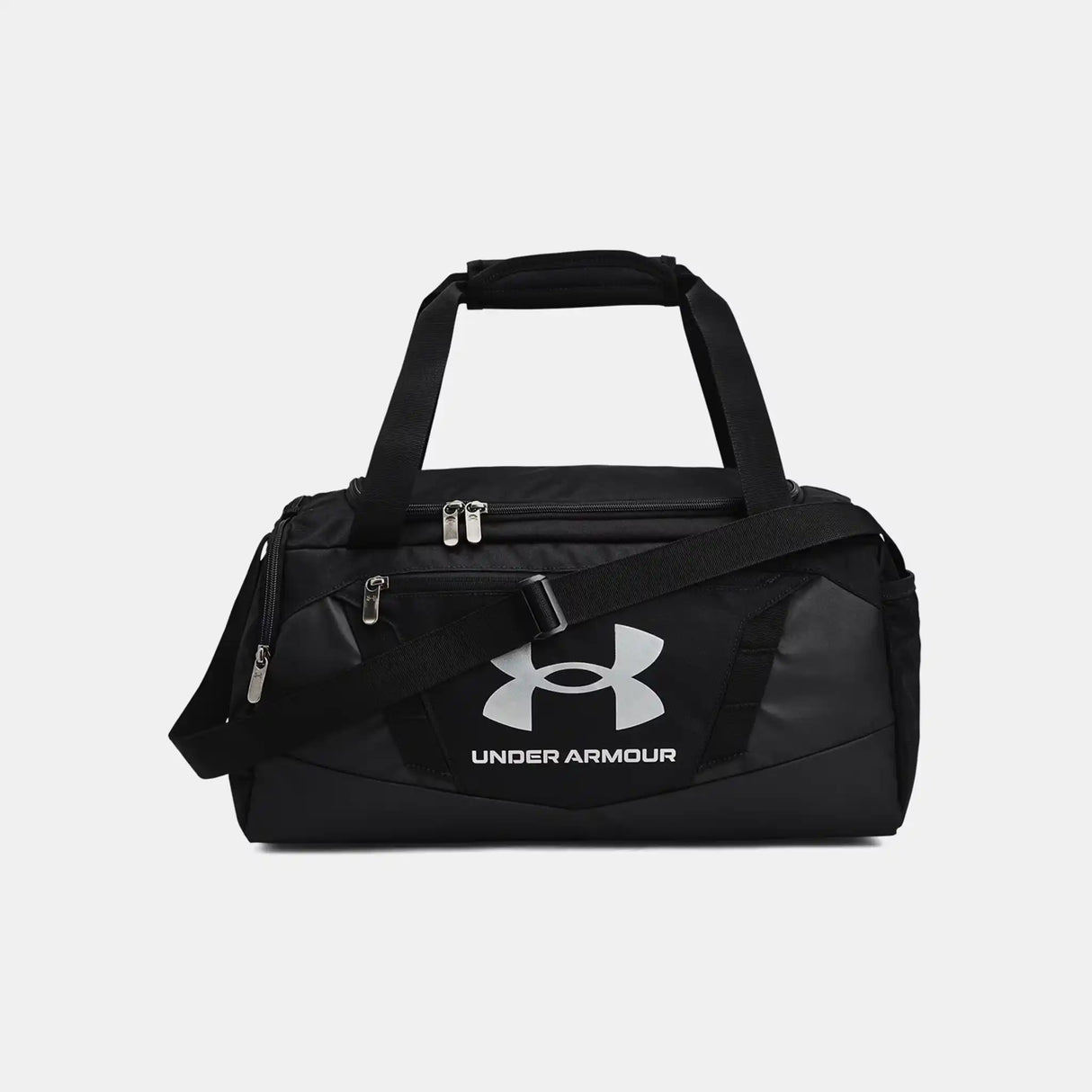 UA Undeniable 5.0 Duffle sac de sport - X-Small - Black / Black / Metallic Silver