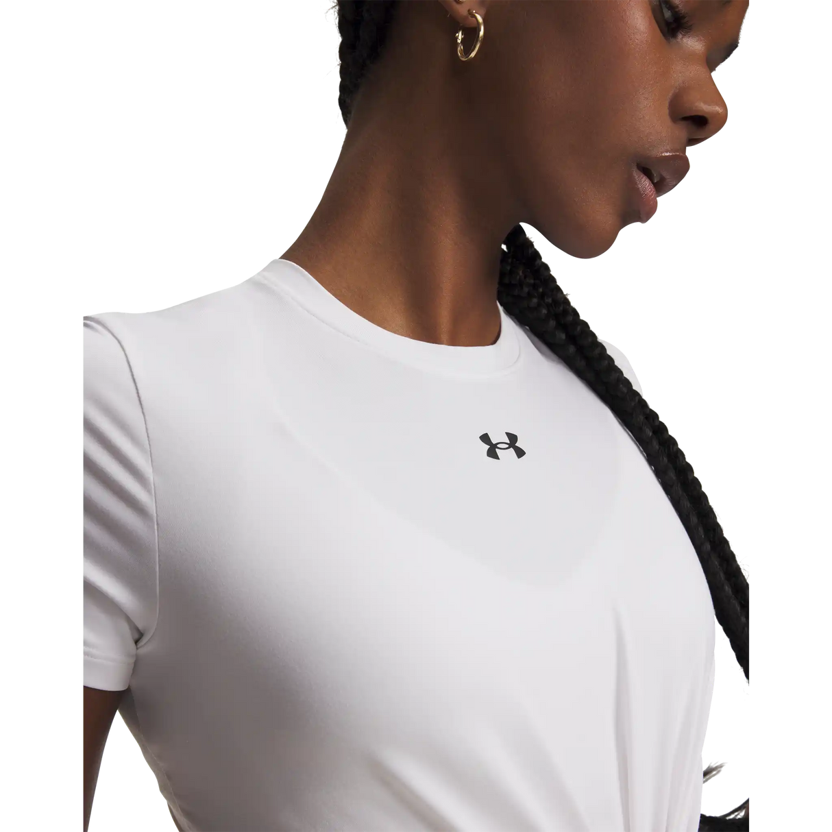 Under Armour Vanish T-shirt à manches courtes pour femme - Blanc / Noir