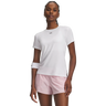 Under Armour Vanish T-shirt à manches courtes pour femme - Blanc / Noir