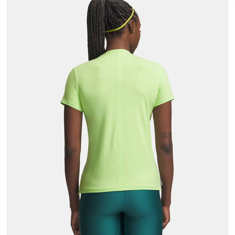 Under Armour Vanish T-shirt à manches courtes pour femme - Lumos Lime / Mod Grey