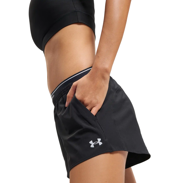 Under Armour Vanish Woven short 3 pouces - Ultimate Black / Mod Grey