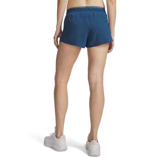 Under Armour Vanish Woven short 3 pouces - Wham Blue / Blue Haze