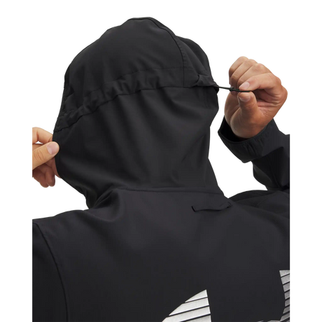 Under Armour Velociti Pro Storm manteau pour homme - Noir / Noir / Réfléchissant