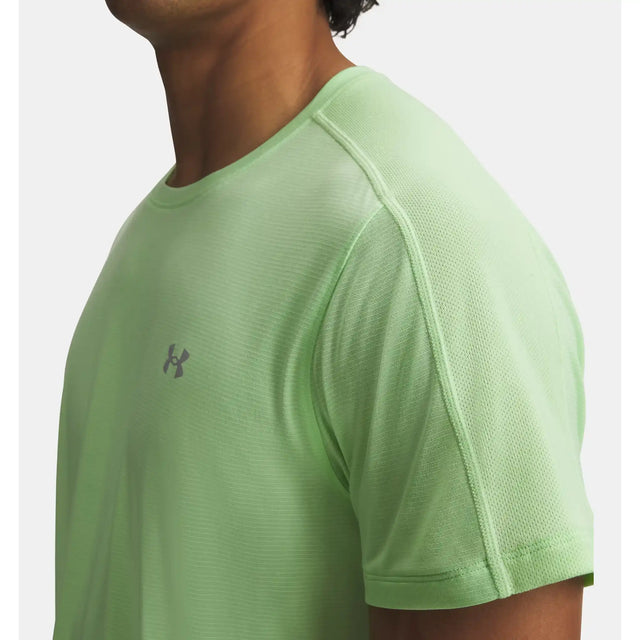 Under Armour Velociti Reflect t-shirt pour homme - Lumos Lime / Reflective