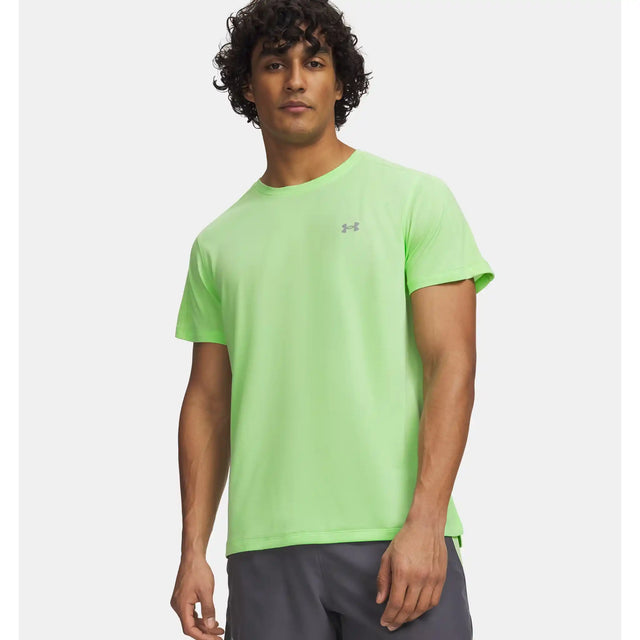 Under Armour Velociti Reflect t-shirt pour homme - Lumos Lime / Reflective