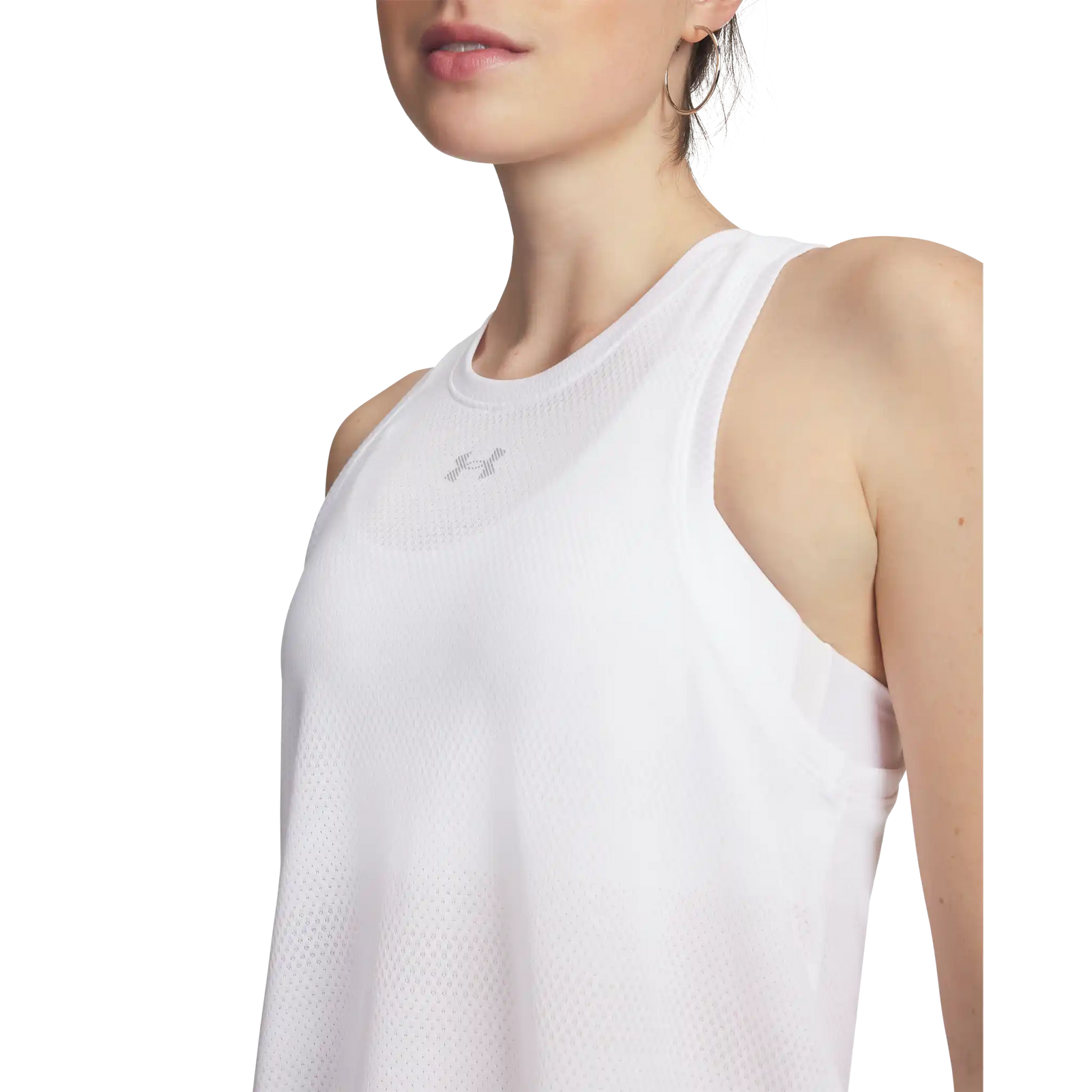 Under Armour Velociti camisole pour femme - Blanc / Réfléchissant