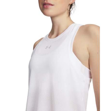 Under Armour Velociti camisole pour femme - Blanc / Réfléchissant
