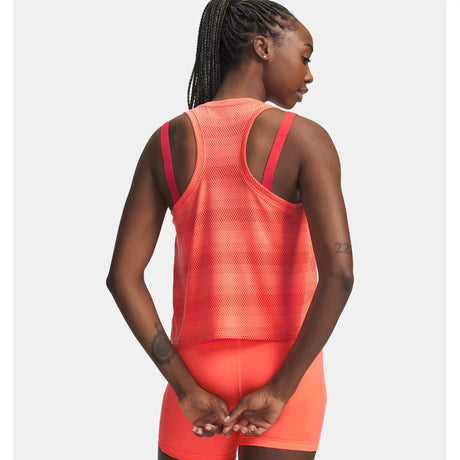 Under Armour Velociti camisole pour femme - Electric Tangerine / Reflective