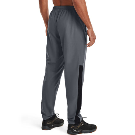 Under Armour Vital Woven pantalons homme dos - Chiné léger gris absolu / Noir
