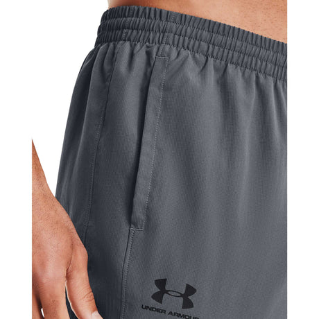 Under Armour Vital Woven pantalons homme taille - Chiné léger gris absolu / Noir