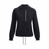 Under Armour Woven FZ manteau de course à pied femme - Noir