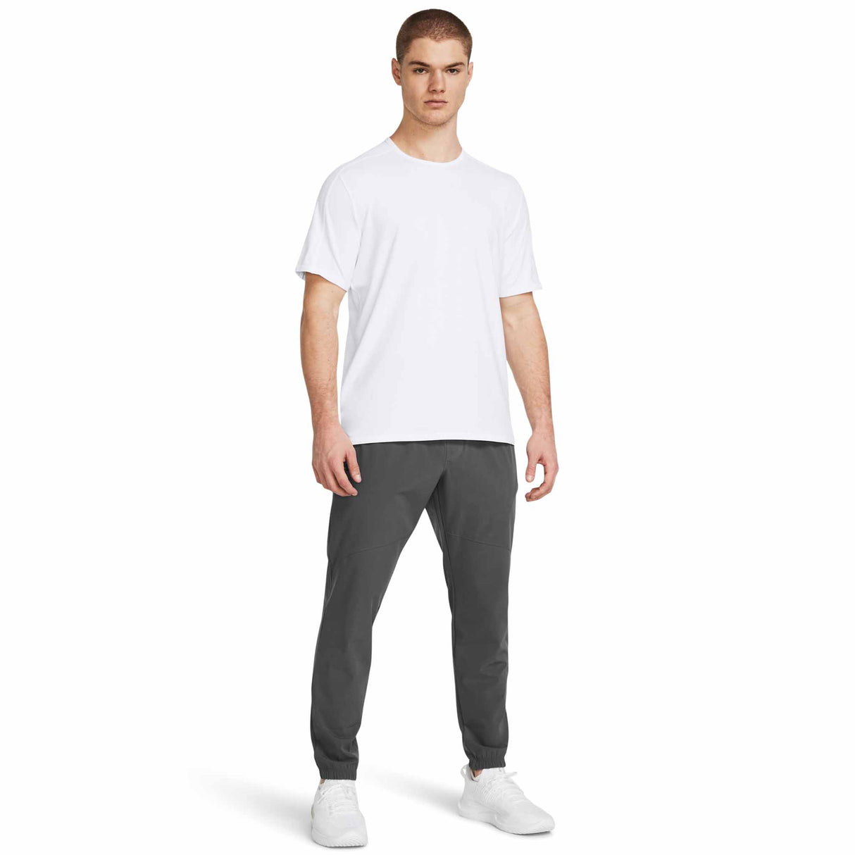 Under Armour pantalon jogger homme live - Castlerock / Black