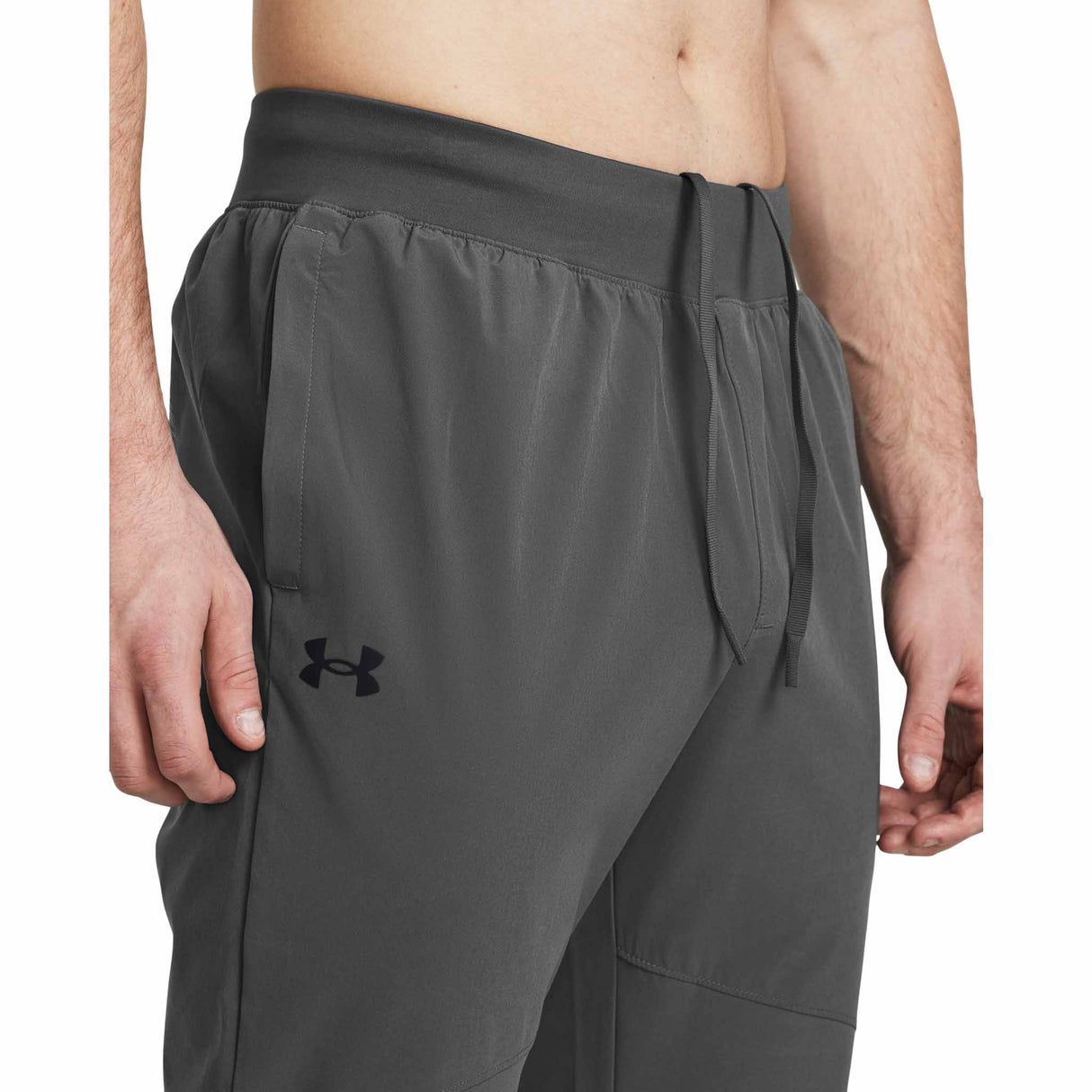 Under Armour pantalon jogger homme taille- Castlerock / Black