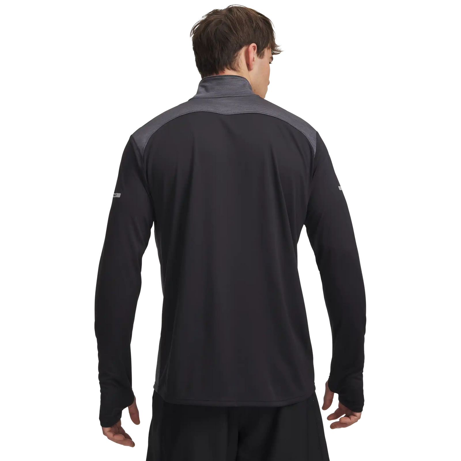 Under Armour Tech Utility 1/4 Zip chandail pour homme - Black / Venom Red