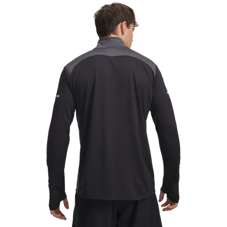 Under Armour Tech Utility 1/4 Zip chandail pour homme - Black / Venom Red