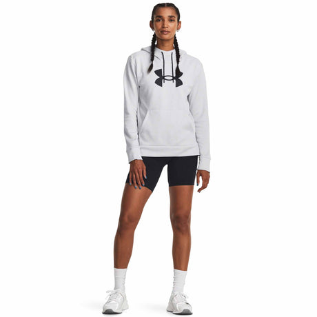 Under Armour UA Armour Fleece Big Logo Hoodie chandail en molleton à capuche femme