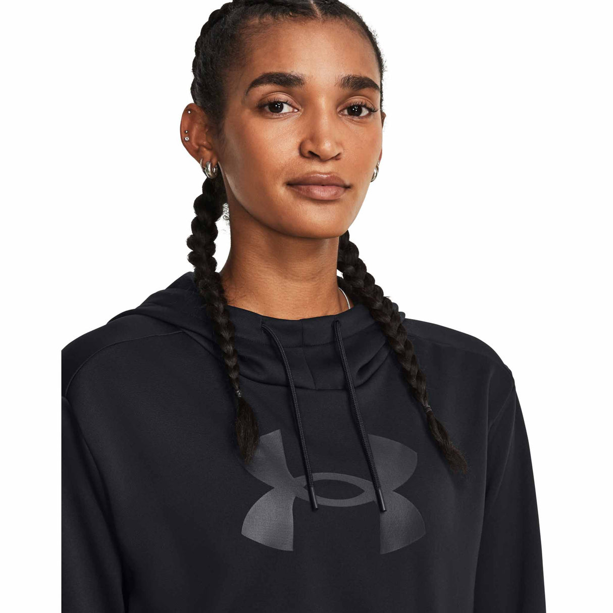Under Armour UA Armour Fleece Big Logo Hoodie chandail en molleton à capuche femme