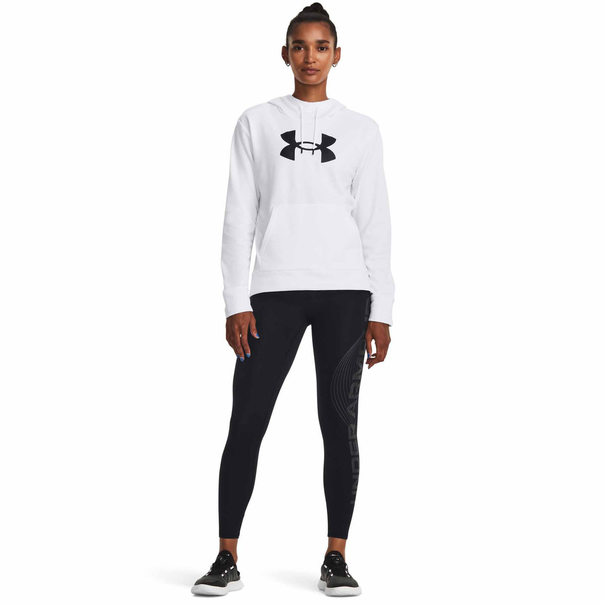 Under Armour UA Armour Fleece Big Logo Hoodie chandail en molleton à capuche femme