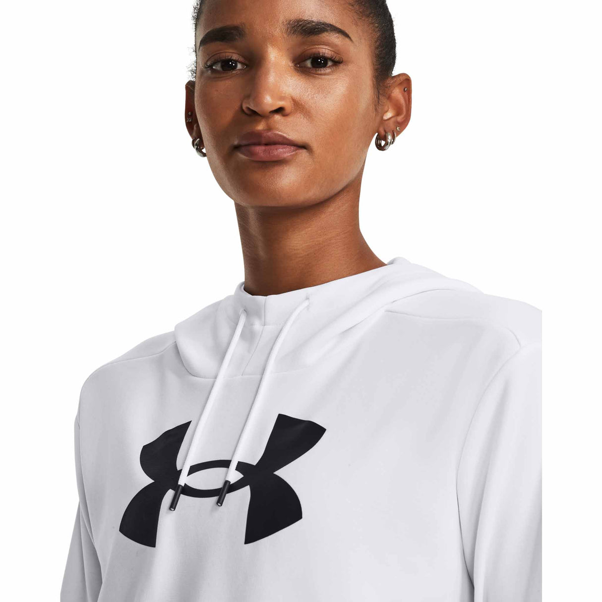 Under Armour UA Armour Fleece Big Logo Hoodie chandail en molleton à capuche femme