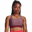 Under Armour UA Armour® Mid Crossback Heather – Soutien-gorge sport croisé dans le dos