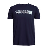 Under Armour UA Camo t-shirt à rayures sur la poitrine pour homme