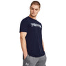 Under Armour UA Camo t-shirt à rayures sur la poitrine pour homme