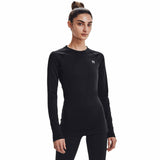 Under Armour UA ColdGear Authentics Crew couche de base manches longues femme