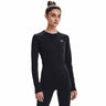 Under Armour UA ColdGear Authentics Crew couche de base manches longues femme