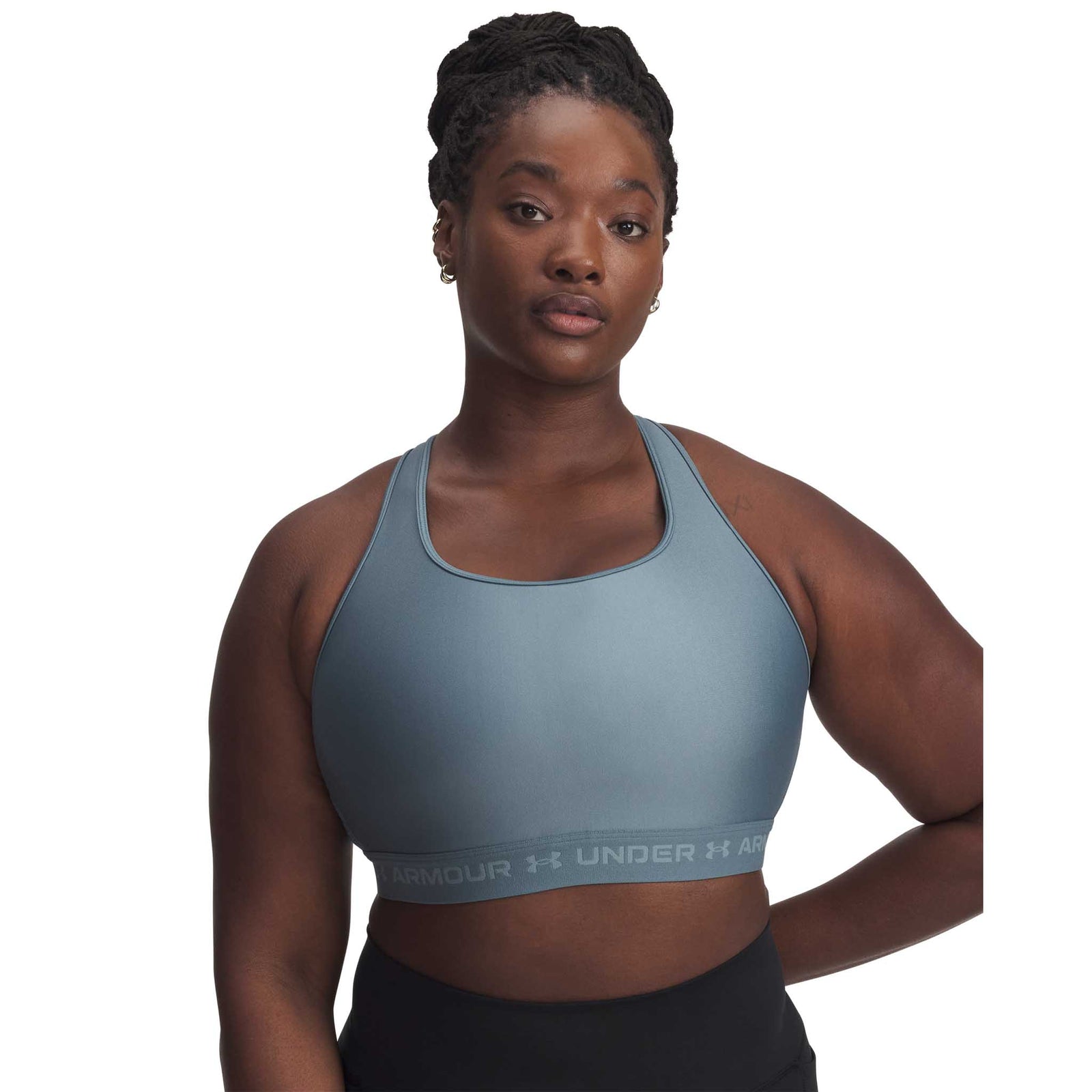Under Armour UA Crossback Mid – Soutien-gorge sport croisé dans le dos pour femmes
