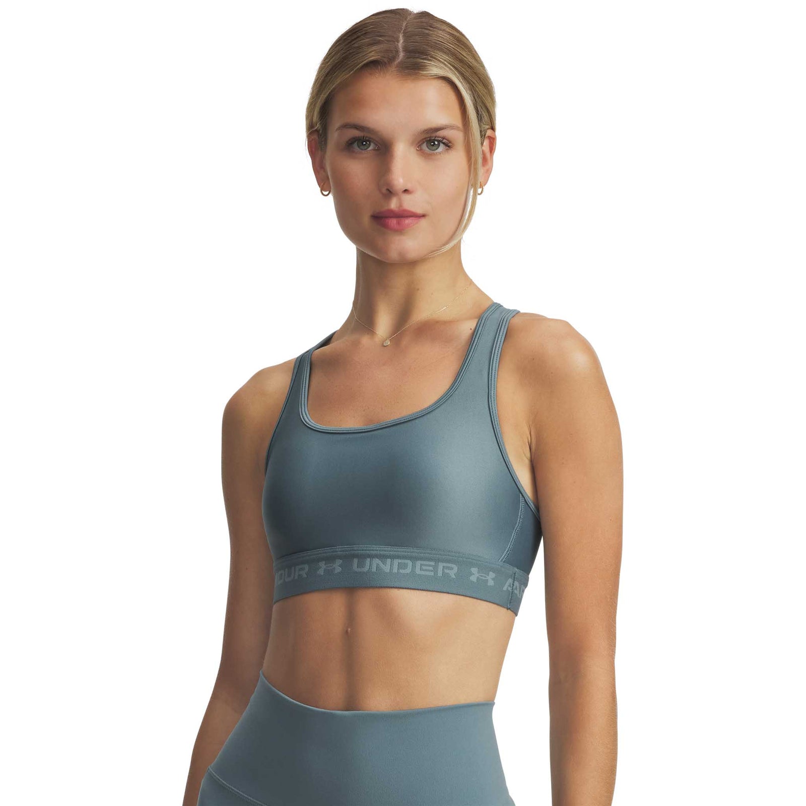 Under Armour UA Crossback Mid – Soutien-gorge sport croisé dans le dos pour femmes